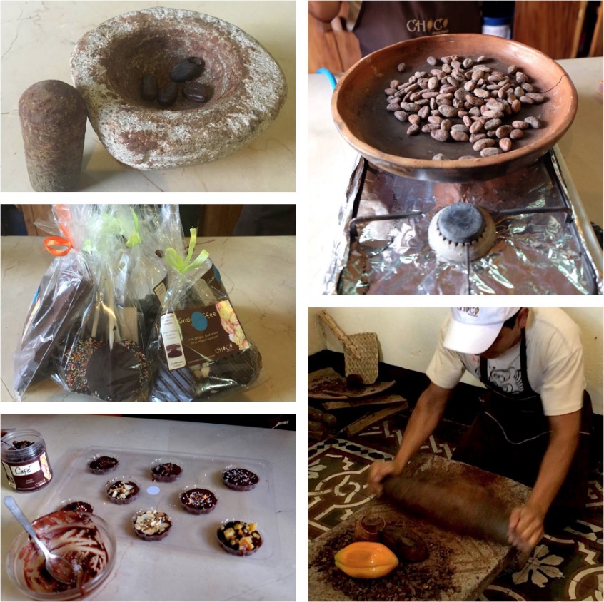 Making chocolate in Guatemala.
