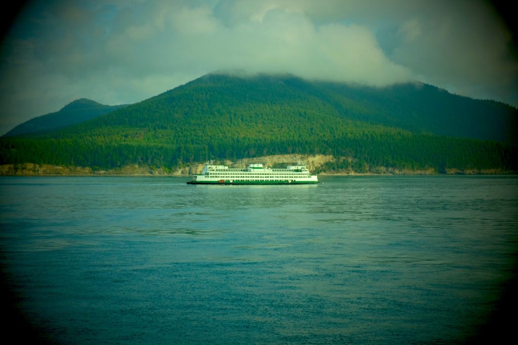San Juan Islands ferry. 