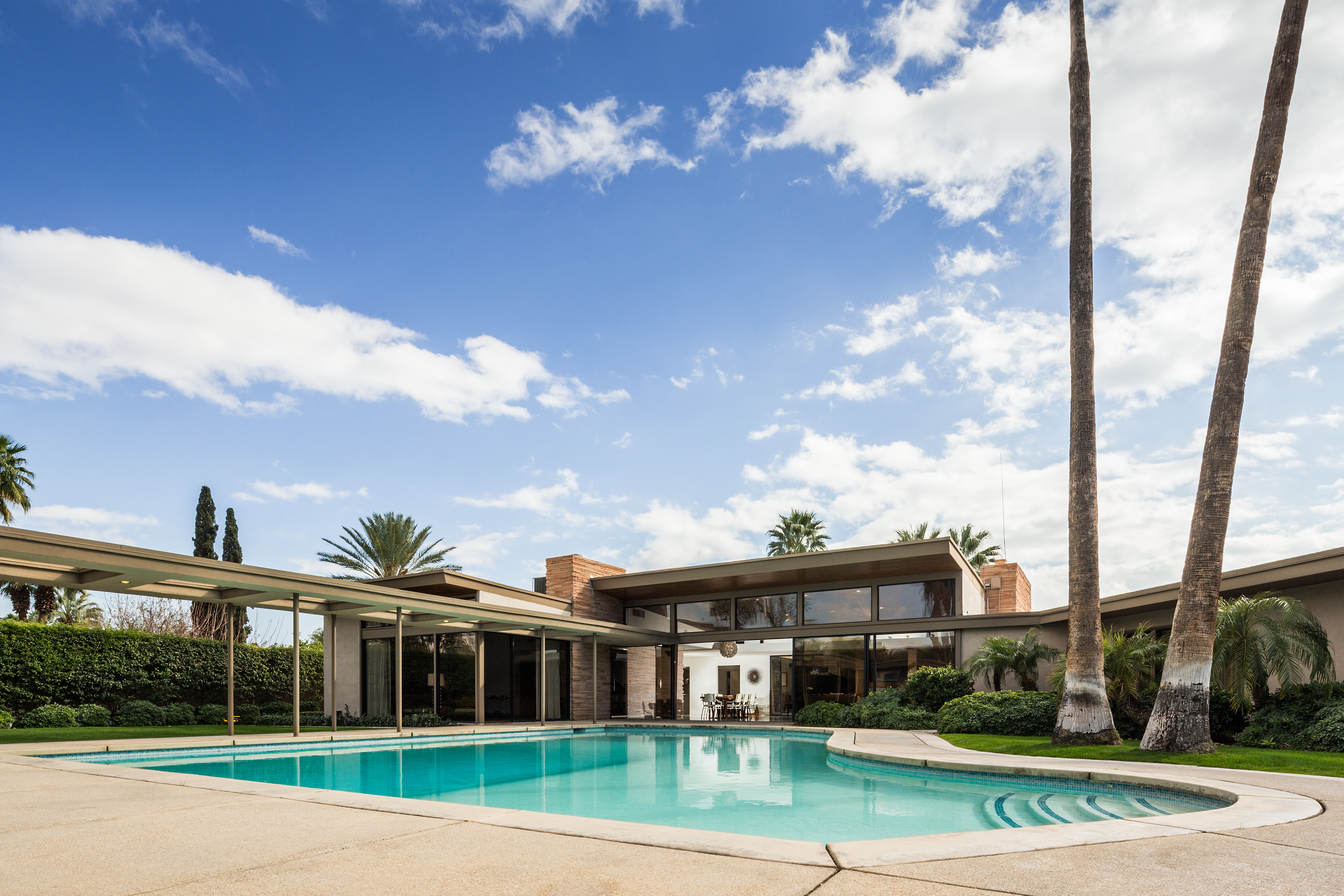 Frank Sinatra's Palm Springs home. 