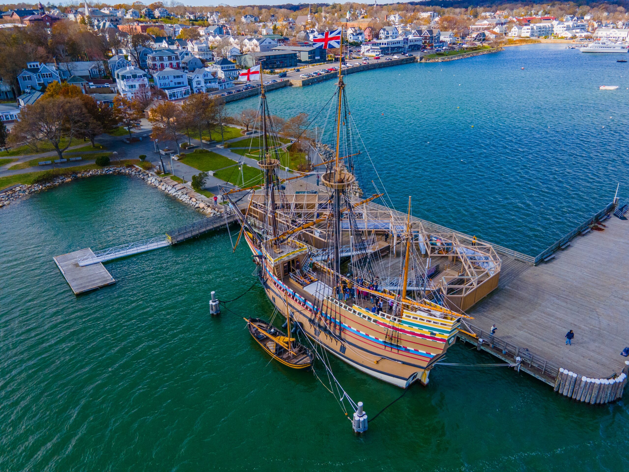 Mayflower II in Plymouth Massachusetts