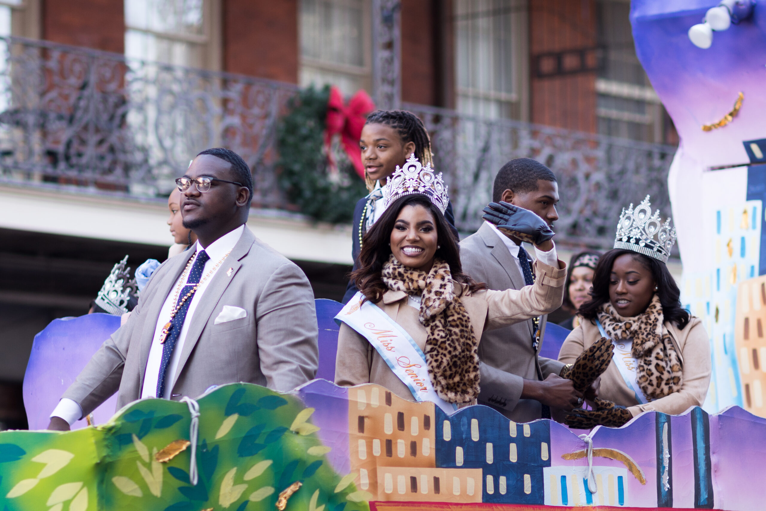 Thanksgiving parade in New Orleans