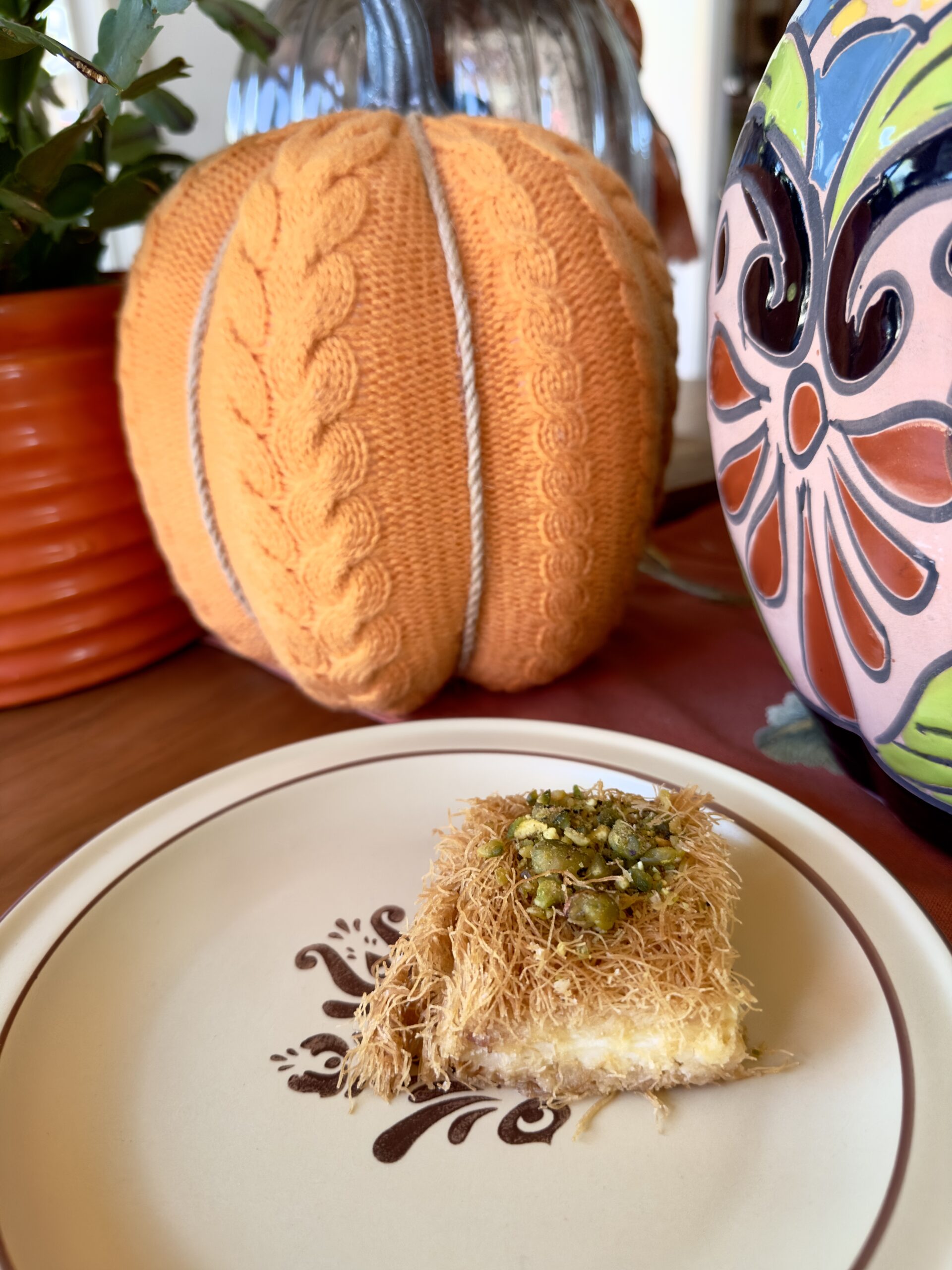 Chaldean food kunafa dessert 